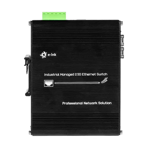 PoE-коммутатор 10-портовый управляемый L2+ E-LINK LNK-IMC208-2.5GPM-SFP+ 2.5G с 8 портами PoE, 240W (73-00139) - фото 8