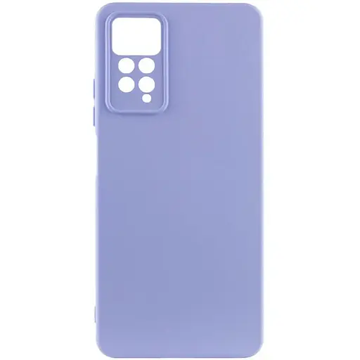 Чохол Silicone Cover Lakshmi Full Camera (AAA) для Xiaomi Redmi Note 11 Pro 4G/5G / 12 Pro 4G Бузковий / Dasheen