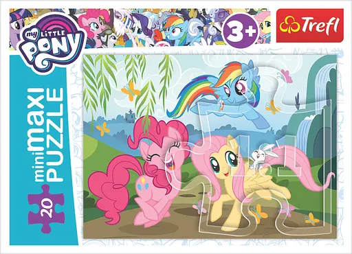 Набір Пазли - (Міні - Максі) - "Прогулянка парком" / Hasbro, My Little Pony - фото 1