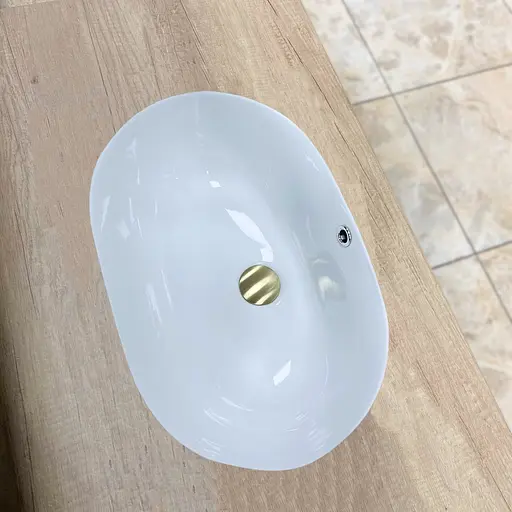 Умивальник VBI Mirandola white врізний VBI-018007, Білий - фото 3