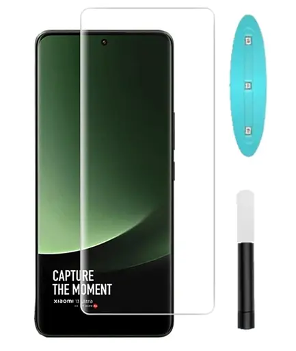 Захисне скло DK для Xiaomi 13 Ultra UV Curved 014478 clear 2 шт. - фото 4