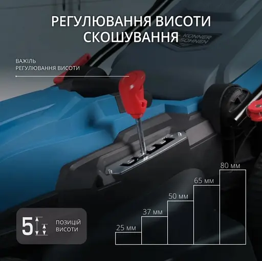 Газонокосарка електрична Konner & Sohnen KS 42LM - фото 13