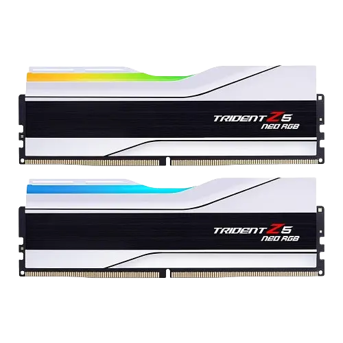 Оперативна пам'ять G.Skill 64GB DDR5 6000MHz Trident Z5 Neo RGB White (F5-6000J3036G32GX2-TZ5NRW)