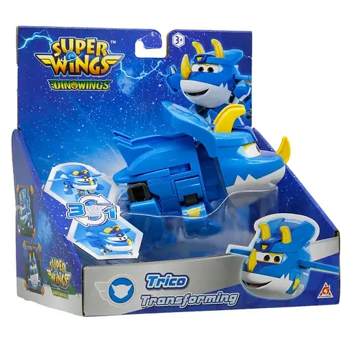 Ігрова фігурка-трансформер Super Wings Transforming Тріко (Trico) 12.5 см (EU790242) - фото 4