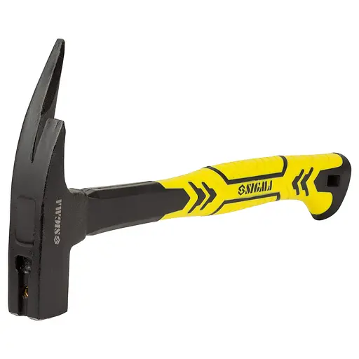 Молоток покрівельника Sigma 600г фібергласова ручка 4314011 - фото 2
