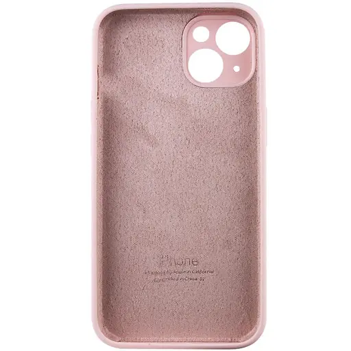 Чохол Epik Silicone Case Full Camera Protective AA для Apple iPhone 13, 6.1 Рожевий/Chalk Pink - фото 4