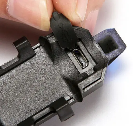 Велосипедная мигалка с белым светом Rapid X MKL-780 боковая вело фара габарит аккумуляторный Micro-USB - фото 6