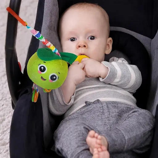 Брязкальце-підвіска з прорізувачем "Яблуко" МС 110604-19 - фото 3