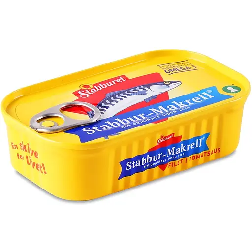 Макрель Stabburet филе в томатном соусе 110 г - фото 2