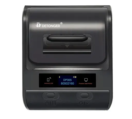 Портативний термопринтер етикеток Detonger DP30S 40x60 мм - фото 2