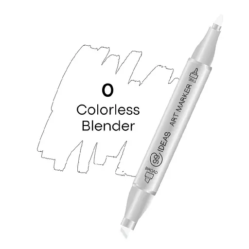 Маркер двухсторонний Бесцветный блендер, O, 99IDEAS