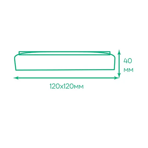Світлодіодний накладний світильник Ardero AL709ARD 18Вт 5000K білий - фото 3