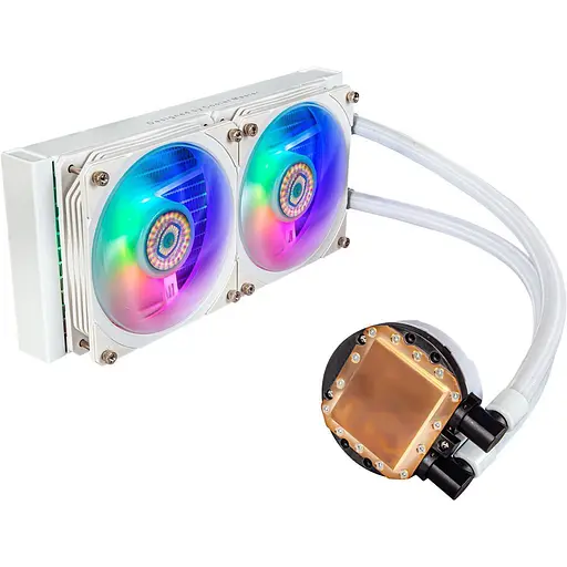 Система водяного охлаждения Cooler Master MasterLiquid PL240 Flux White Edition (MLY-D24M-A23PZ-RW) UA [143811] - фото 2