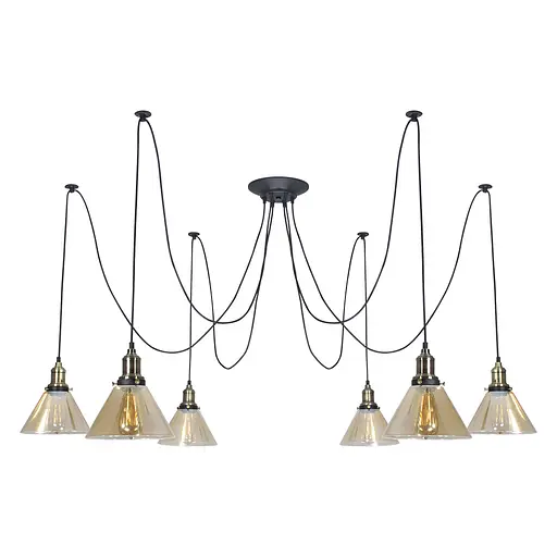 Люстро-паук LS 2131-6C - фото 1