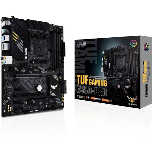 Материнська плата Asus TUF Gaming B550-PRO sAM4 B550 4xDDR4 M.2 HDMI DP ATX - фото 7