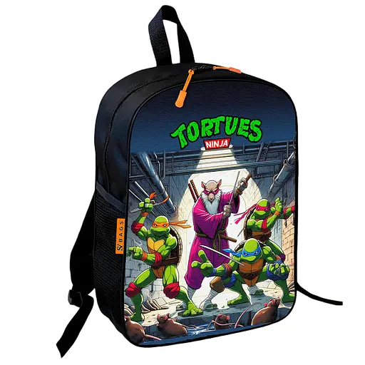 Шкільний рюкзак дитячий Черепашки-ніндзя + Сумка для взуття спортивної форми рюкзак-мішок для хлопчика (01779) - фото 5