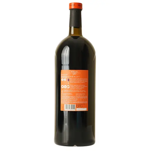 Вино Villa UA Merlot червоне сухе 1.5 л  - фото 3