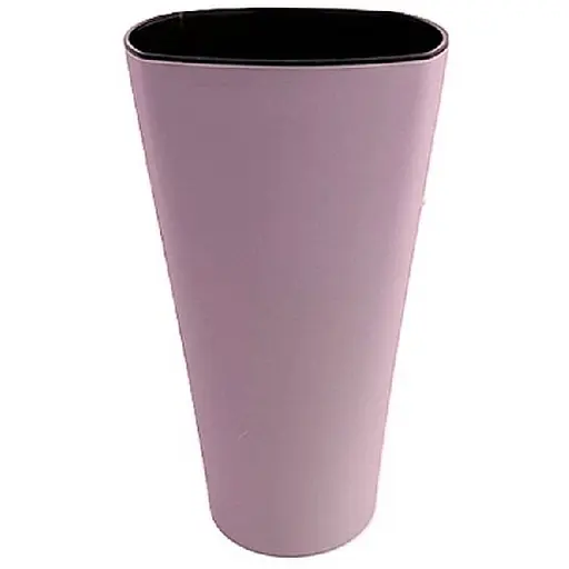 Вазон ММ-пласт Крокус з вставкою 22 см лаванда (000032114) - фото 1