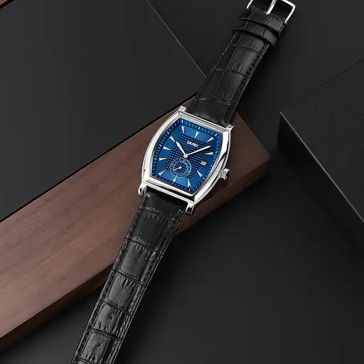 Годинник наручний чоловічий 9306SIBU Silver-Blue Skmei acs0030937 - фото 4