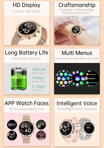 Годинник Smart IQ Girl Gold - фото 14