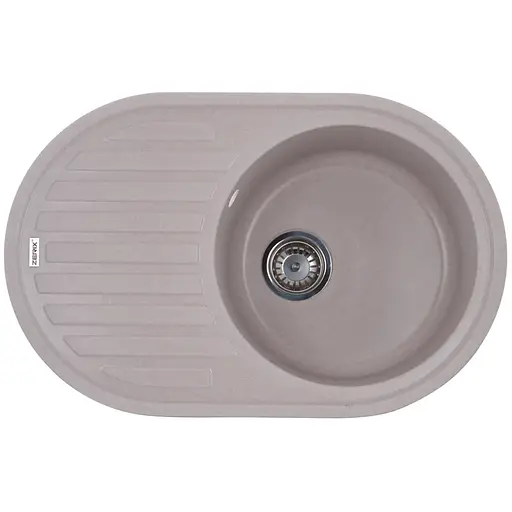 Кухонна мийка Zerix ZS-7750R-06 beige ZX4557 - фото 1