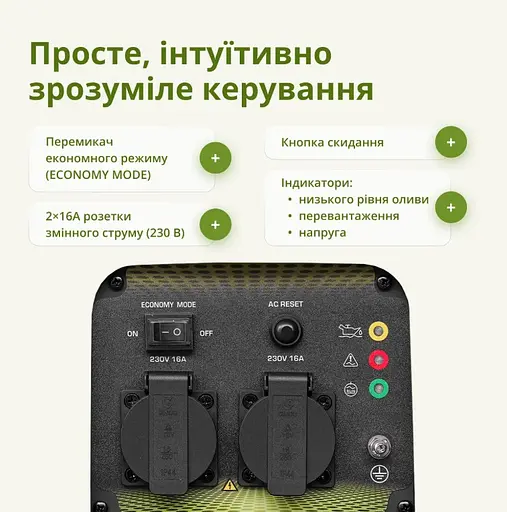 Інверторний генератор Konner&Sohnen Basic 3/3.3 кВт KSB 33i S - фото 9