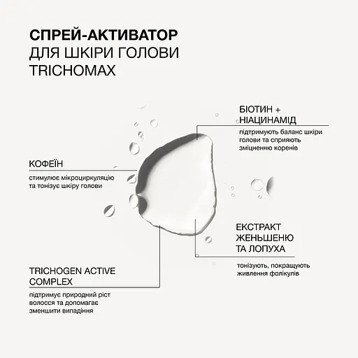 Cпрей-активатор Triology. Trichomax для відновлення природного росту волосся, схильного до випадіння 150 мл - фото 3