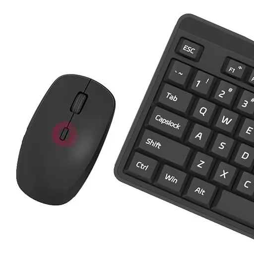 Беспроводная клавиатура и мышь Xiaomi MiiiW POP B1040 (MW23PB01) черные - фото 4