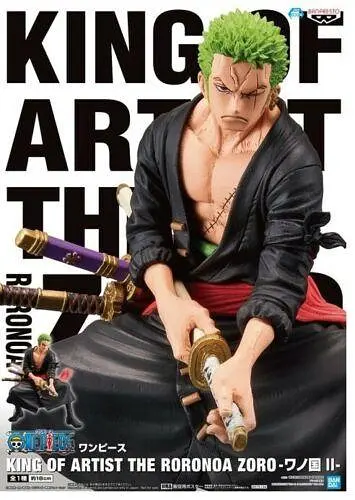 Фигурка Banpresto One Piece Большой Куш Зоря The Roronoa Zoro Wanokuni II 18 см B OP RZ w - фото 4