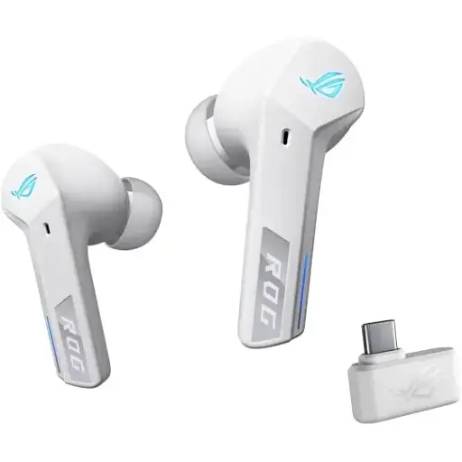 Bluetooth-гарнітура Asus Rog Cetra True Wireless SpeedNova White (90YH03Y0-BTUA10) - фото 2