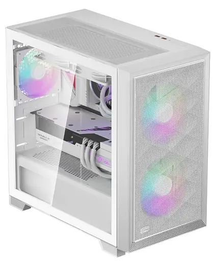 Корпус PcCooler C3D310 WH ARGB (C3D310 WH ARGB) без блока питания - фото 3