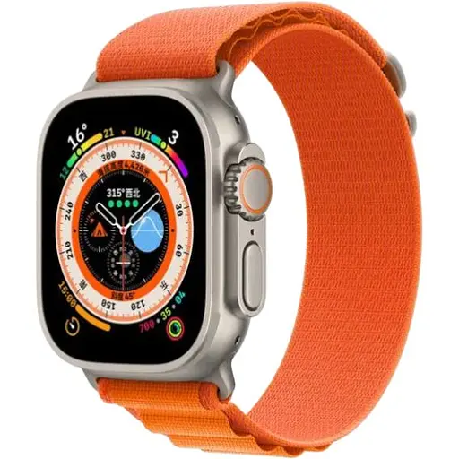 Ремешок DK CDK для Apple Watch 40mm (Series 4 / 5 / 6 / SE1 / SE2) Polyester Alpine Loop (015173) (orange)