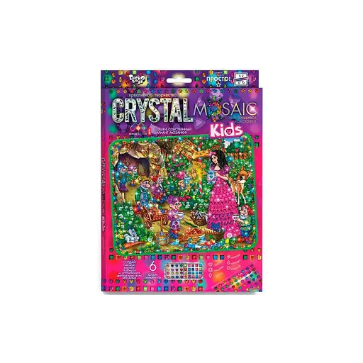 Набор креативной творчества Crystal Mosaic Kids, Danko Toys - фото 5