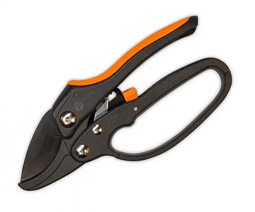 Секатор садовый Polax с храповым механизмом (70-023)