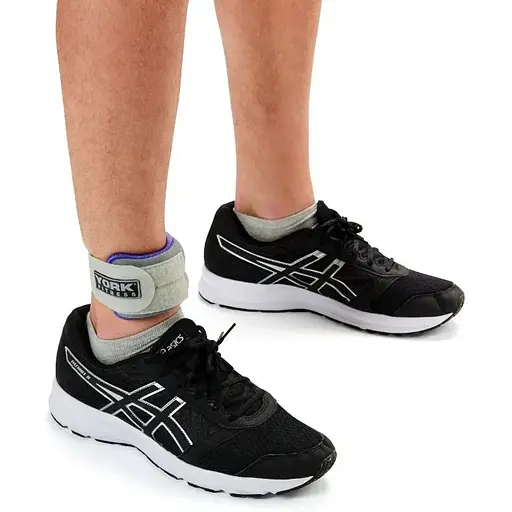 Утяжелители York Fitness Soft для рук и ног 2х0,5кг серый - фото 5