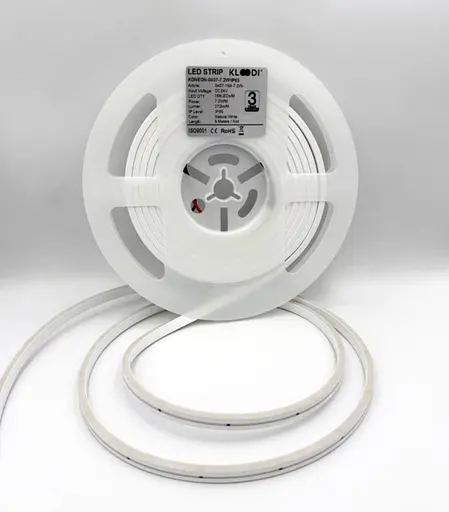 LED Неон 7,2W 168LED 4000К 270LМ IP65 24V KLOODI KDNEON-0407-7.2W-4K-24V IP65 - фото 1