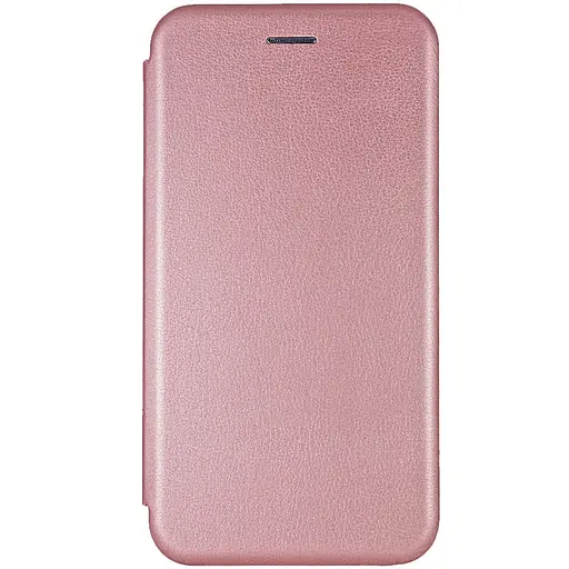 Кожаный чехол-книга Classy для Realme C55 Rose Gold