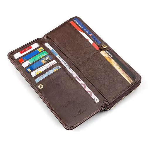 Жіночий шкіряний гаманець (S7001A) ST Leather 20х9.5х3 см acs0015535 - фото 3