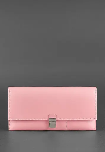 Кожаный женский тревел-кейс Journey 2.0 Розовый - фото 2