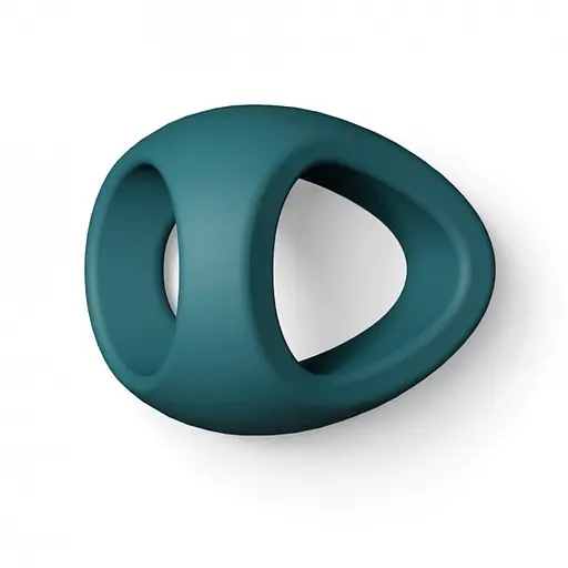 Эрекционное кольцо Love To Love Flux Ring Black Teal Me 3 см бирюзовый - фото 6