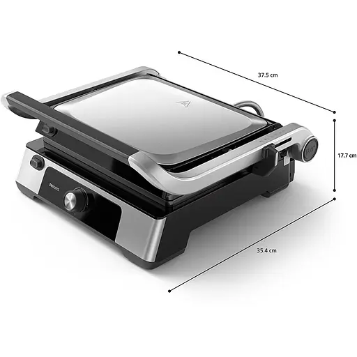 Гриль Philips Series 5000 прижимний 2200 Вт (HD6301/90) - фото 2