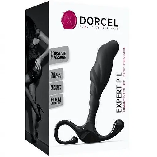 Ручний масажер простати Dorcel Expert P розмір L ергономічний - фото 5