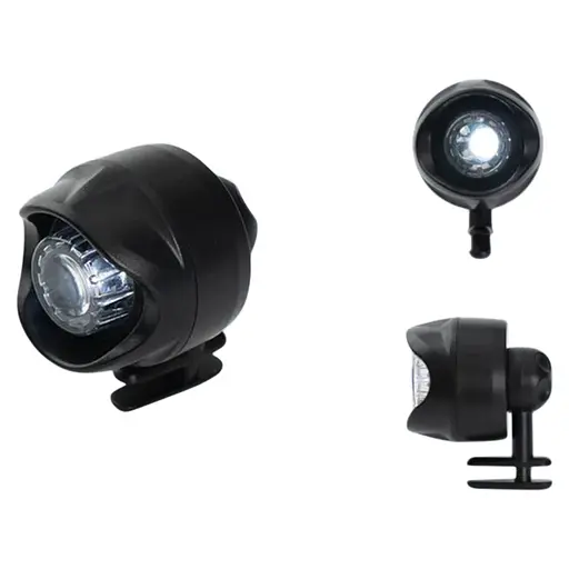 1 шт. Фари для взуття, що перезаряджаються Croc 3 Вида вогнів Ліхтар Малі режими освітлення, білий