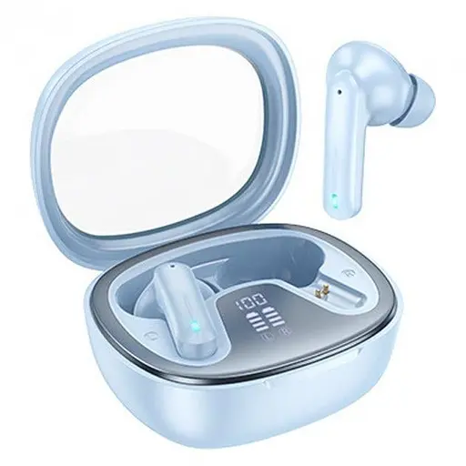 Навушники Hoco EQ6 Shadow TWS | BT5.3, 40/320mAh, 7h | blue - фото 4