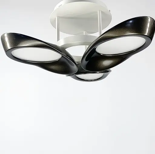 Незвичайний стельовий світильник Line.F Кількість ламп 3 - фото 3