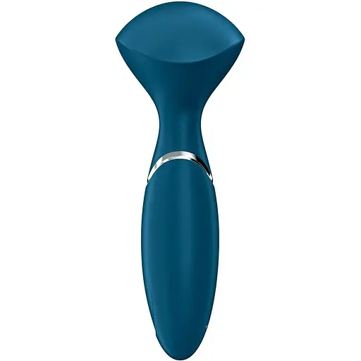 Вібромасажер Satisfyer Mini Wand-er Синій - фото 4