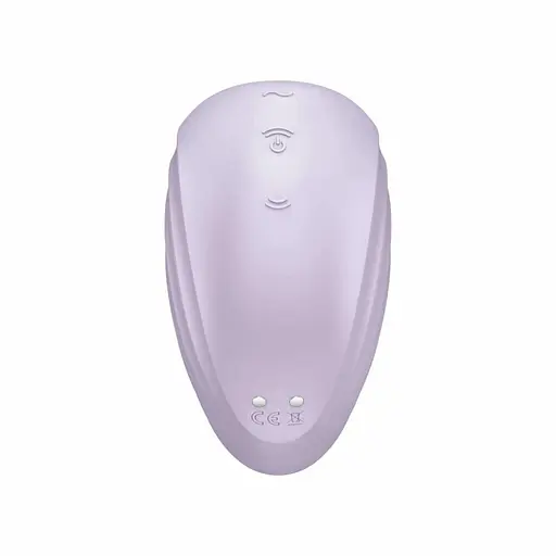 Вакуумний стимулятор клітора з вібрацією Satisfyer Pearl Diver бузковий - фото 4