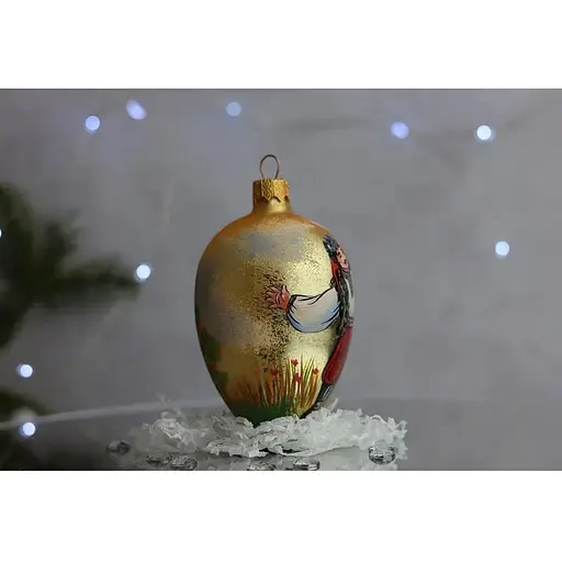 Набір ялинкових прикрас Санта Шоп Святкова пара скло (4820001154443) - фото 4