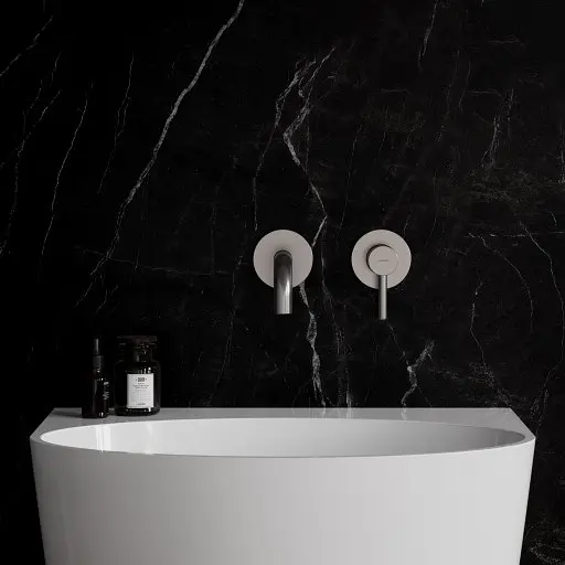 Змішувач для умивальника прихованого монтажу Omnires Y nickel Y1215HNI Никель - фото 3