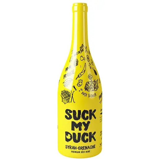 Вино Vin de France Suck My Duck Sleeve червоне сухе 0.75 л  - фото 1